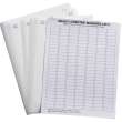 LaserTab Polyester Lbls 0.375 in H x 1 in W White 58/PK