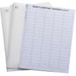 LaserTab Polyester Lbls 0.5 in H x 1.5 in W White 106/PK