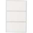 Removable Polypropylene Labels 1 in H x 2 in W White 3000/RL