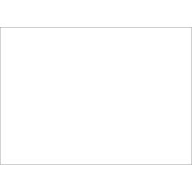 Blank Sign, 20" H x 28" W x 0.1" D, White, Fiberglass