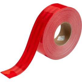 Vehicle Conspicuity Tape, 2" H x 50 yd L, DOT-C2 Red