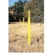 BradyStake Warning Stake Labels, Black on Yellow