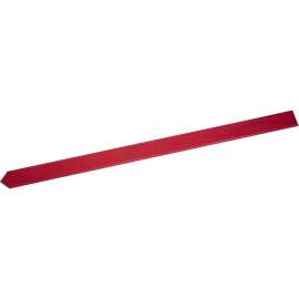 Blank BradyStake Warning Stakes, Red, 3.75" W x 66" L