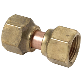 BrassCraft Swivel Flare Nut Connector, 5/8" OD Tube, Both Ends 114FSV-10