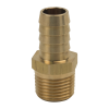 BrassCraft Male Hose Barb Adaptor, 5/8" ID Hose Barb x 1/2" MIP 125-10-8X