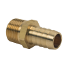 BrassCraft Male Hose Barb Adaptor, 5/8" ID Hose Barb x 1/2" MIP 125-10-8