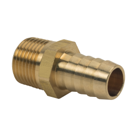 BrassCraft Male Hose Barb Adaptor, 5/8" ID Hose Barb x 1/2" MIP 125-10-8