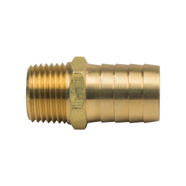 BrassCraft Male Hose Barb Adaptor, 3/4" ID Hose Barb x 1/2" MIP 125-12-8X
