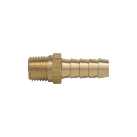 BrassCraft Male Hose Barb Adaptor, 3/8" ID Hose Barb x 1/4" MIP 125-6-4