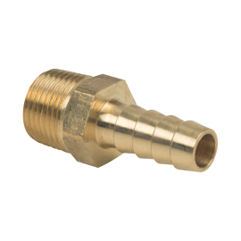 BrassCraft Male Hose Barb Adaptor, 3/8" ID Hose Barb x 3/8" MIP 125-6-6