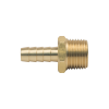 BrassCraft Male Hose Barb Adaptor, 3/8" ID Hose Barb x 1/2" MIP 125-6-8
