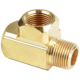 BrassCraft Street Tee, 1/8" FIP x 1/8" MIP x 1/8" FIP 225-2X