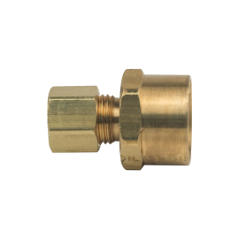 BrassCraft Sweat x Compression Union, 1/2" NOM Sweat x 1/4" OD Tube 24X R
