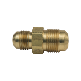 BrassCraft Flare Reducing Union, 1/2" OD Tube x 3/8" OD Tube 42-8-6