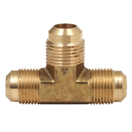 BrassCraft Flare Tee, 5/8" OD Tube, All 3 Ends 44-10