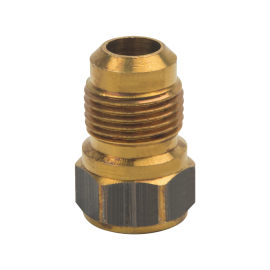 BrassCraft Flare Female Reducing Adaptor, 1/2" OD Tube x 3/8" FIP 46-8-6