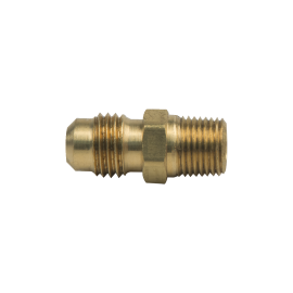 BrassCraft Flare Male Reducing Adaptor, 1/4" OD Tube x 1/8" MIP 48-4-2