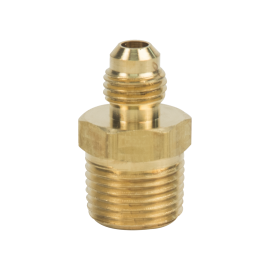 BrassCraft Flare Male Reducing Adaptor, 1/4" OD Tube x 3/8" MIP 48-4-6