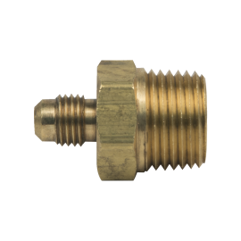 BrassCraft Flare Male Reducing Adaptor, 1/4" OD Tube x 1/2" MIP 48-4-8