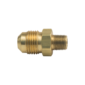 BrassCraft Flare Male Reducing Adaptor, 3/8" OD Tube x 1/8" MIP 48-6-2