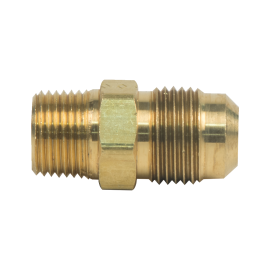 BrassCraft Flare Male Reducing Adaptor, 3/8" OD Tube x 1/4" MIP 48-6-4
