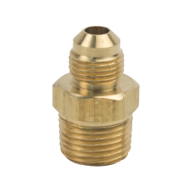 BrassCraft Flare Male Reducing Adaptor, 3/8" OD Tube x 1/2" MIP 48-6-8