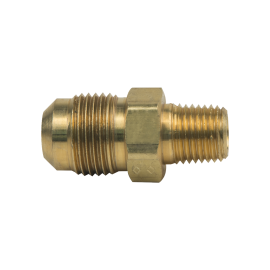 BrassCraft Flare Male Reducing Adaptor, 1/2" OD Tube x 1/4" MIP 48-8-4