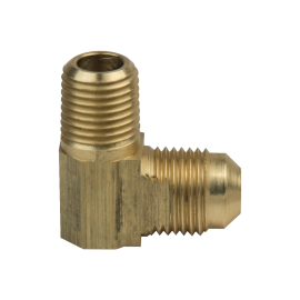BrassCraft Flare Male Reducing Elbow, 3/8" OD Tube x 1/4" MIP 49-6-4