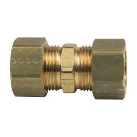 BrassCraft Compression Union, 5/8" OD Tube, Both Ends 62-10X