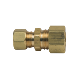 BrassCraft Compression Reducing Union, 1/2" OD Tube x 3/8" OD Tube 62-8-6X