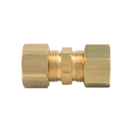 BrassCraft Compression Union, 1/2" OD Tube, Both Ends 62-8X
