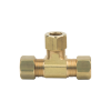 BrassCraft Compression Tee, 3/8" OD Tube, All 3 Ends 64-6X