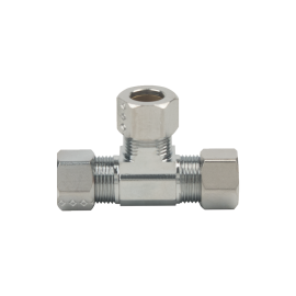 BrassCraft Compression Tee, 3/8" OD Tube, All 3 Ends 64-6X C