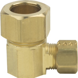 BrassCraft Compression Reducing Union Elbow, 5/8" OD Tube x 3/8" OD Tube 65-10-6X