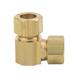 BrassCraft Compression Union Elbow, 1/2" OD Tube, Both Ends 65-8X
