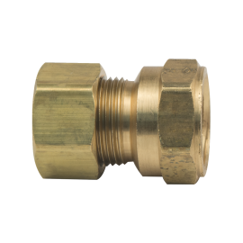 BrassCraft Compression Female Reducing Adaptor, 5/8" OD Tube x 1/2" FIP 66-10-8X