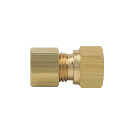 BrassCraft Compression Female Reducing Adaptor, 1/4" OD Tube x 1/8" FIP 66-4-2X