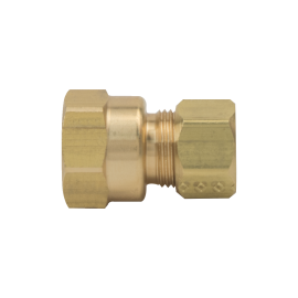 BrassCraft Compression Female Adaptor, 3/8" OD Tube x 3/8" FIP 66-6-6X