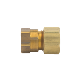 BrassCraft Compression Female Reducing Adaptor, 1/2" OD Tube x 3/8" FIP 66-8-6X