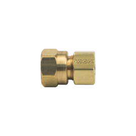 BrassCraft Compression Female Adaptor, 1/2" OD Tube x 1/2" FIP 66-8-8X