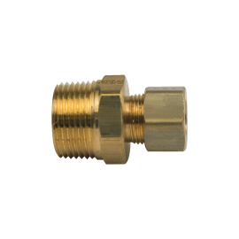 BrassCraft Compression Male Reducing Adaptor, 1/2" OD Tube x 3/4" MIP 68-8-12X