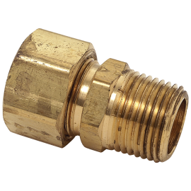 BrassCraft Compression Male Reducing Adaptor, 1/2" OD Tube x 1/4" MIP 68-8-4X