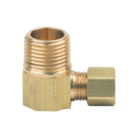 BrassCraft Compression Male Reducing Elbow, 1/4" OD Tube x 3/8" MIP 69-4-6X