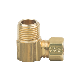BrassCraft Compression Male Elbow, 3/8" OD Tube x 3/8" MIP 69-6-6X