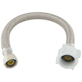 B3-9DL F 1/2 in. Comp x 7/8 in. Ballcock Braided Polymer Connector