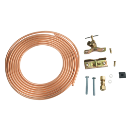 BrassCraft Self-Piercing Needle Valve Kit, for 3/8" to 1" OD Tube W/ 1/4" OD Comp BC97X