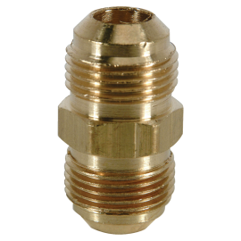 BrassCraft Fine Thread Flare Union, 3/8" OD Tube (9/16-24 Thread), Both Ends FU3-6