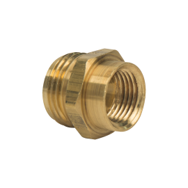 BrassCraft Male Hose Adaptor (FIP End), 3/4" Male Hose Thread x 1/2" FIP HU12-8-12