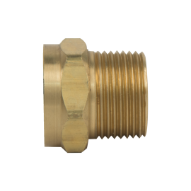 BrassCraft Female Hose Adaptor (MIP End), 3/4" Female Hose Thread x 3/4" MIP HU21-12-12X