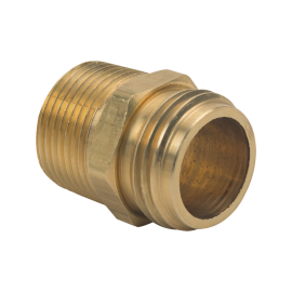 BrassCraft Male Hose Adaptor (MIP End), 3/4" Male Hose Thread x 3/4" MIP HU22-12-12